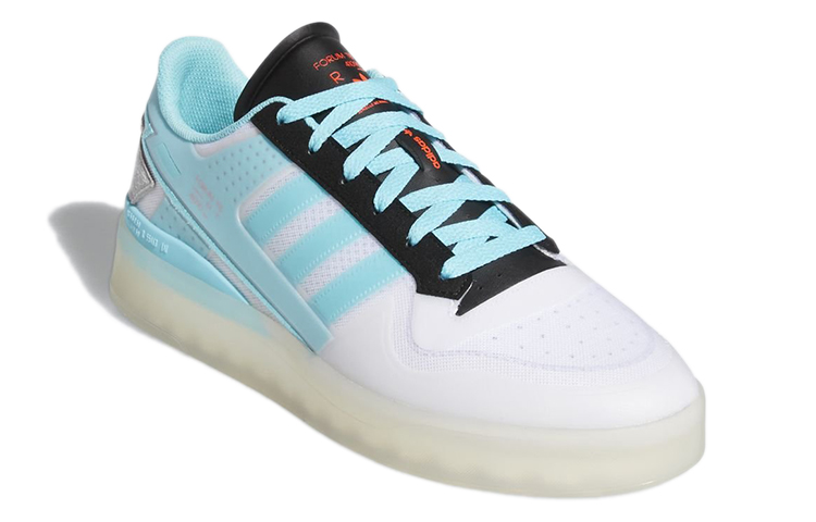 Lookbook adidas Forum Tech Boost 'Putih Pulse Aqua' Q46356