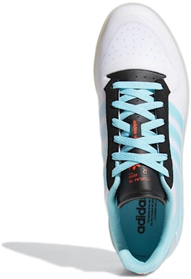 adidas Forum Tech Boost 'White Pulse Aqua' Q46356 Details for adidas Forum Tech Boost 'White Pulse Aqua' Q46356