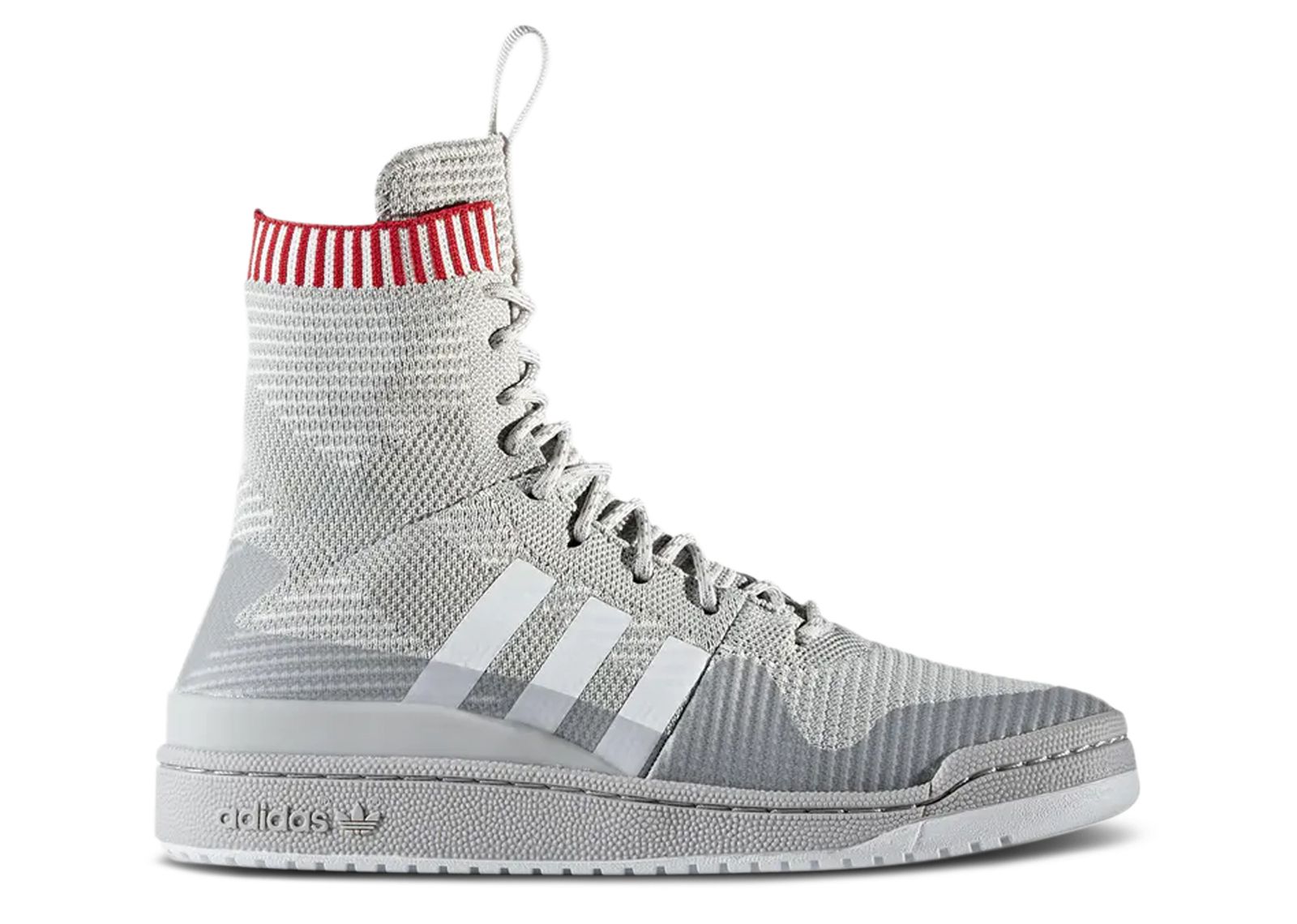Buy adidas Forum Winter Primeknit 'Grey Scarlet' BZ0646