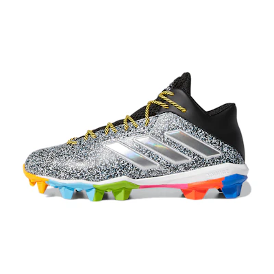 adidas Freak Md Football Cleats 'Black Silver'