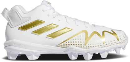 adidas Freak Spark Mid 'White Gold Metallic' GW3392 adidas Freak Spark Mid 'White Gold Metallic' GW3392