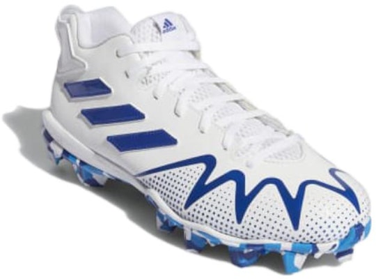 adidas Freak Spark Mid 'White Royal Blue Camo' GW3391 Lookbook adidas Freak Spark Mid 'White Royal Blue Camo' GW3391