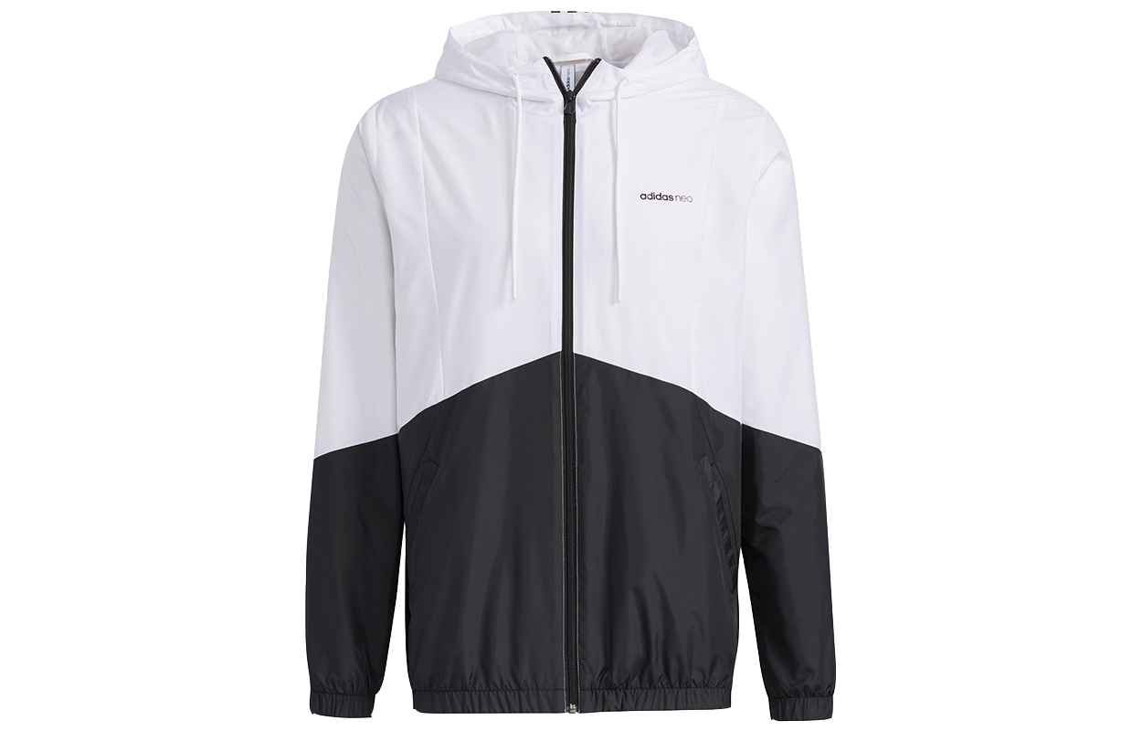 adidas Freye WB 1 Colorblock Hooded Jacket White GP5641