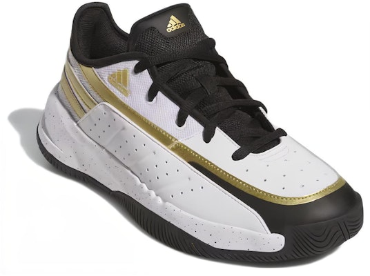 adidas Front Court 'White Gold Metallic' ID8593 Lookbook adidas Front Court 'White Gold Metallic' ID8593