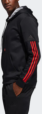 adidas Full-Zip Basketball Hoodie Jacket - Black FH7733 Sizing adidas Full-Zip Basketball Hoodie Jacket - Black FH7733