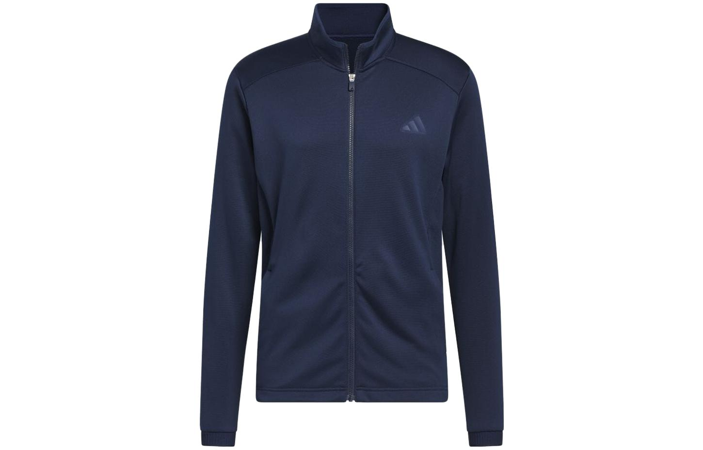 adidas Full-Zip Casual Long-Sleeve Jacket Navy Blue (Japan Ver) HZ3209-JAPAN