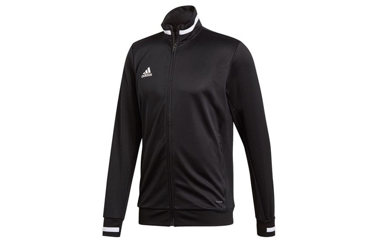 adidas Full-Zip Casual Sports Jacket Black DW6849