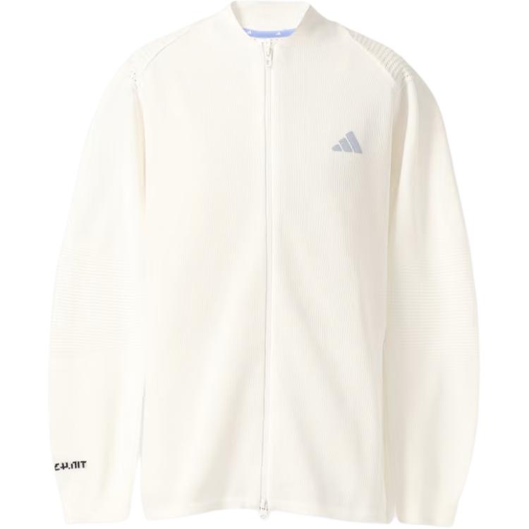 adidas Full-Zip Knit Jacket White IM1688