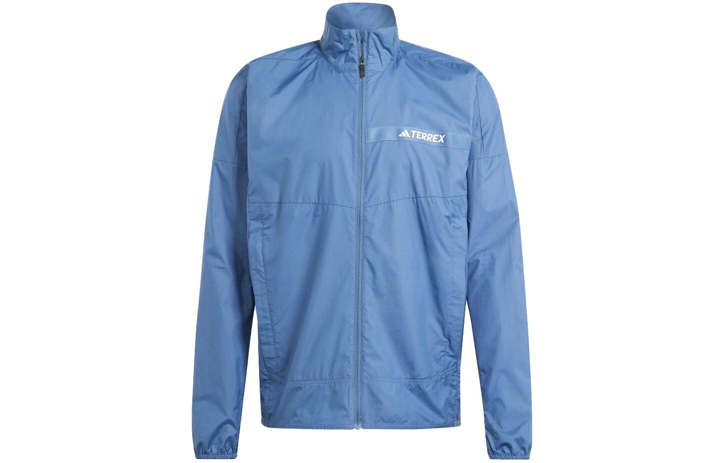 adidas Full-Zip Letter Print Jacket Japan Edition - Blue IA1792-JAPAN
