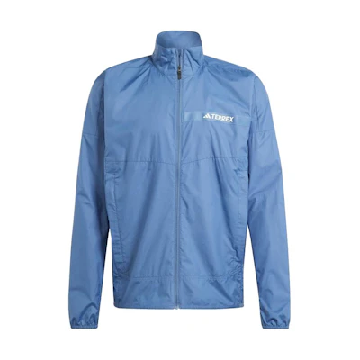 adidas Full-Zip Letter Print Jacket Japan Edition - Blue IA1792-JAPAN