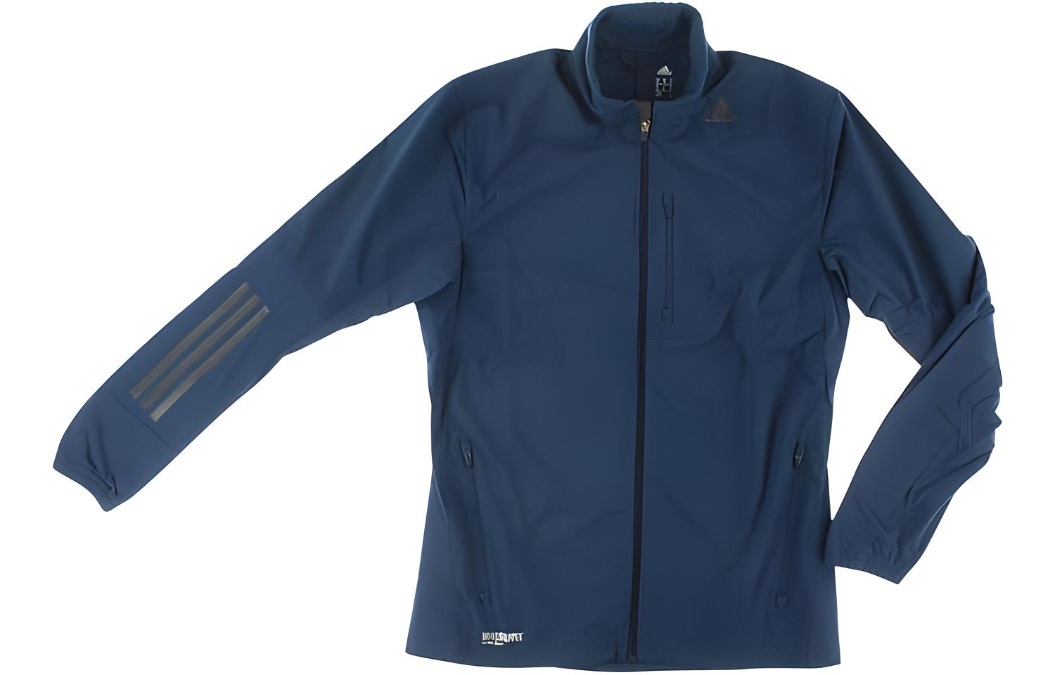 adidas Full-Zip Long Sleeve Jacket Blue G89638