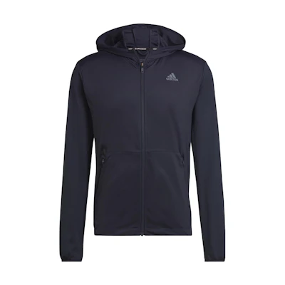 adidas Full-Zip Training Hoodie Jacket - Dark Purple HJ9801