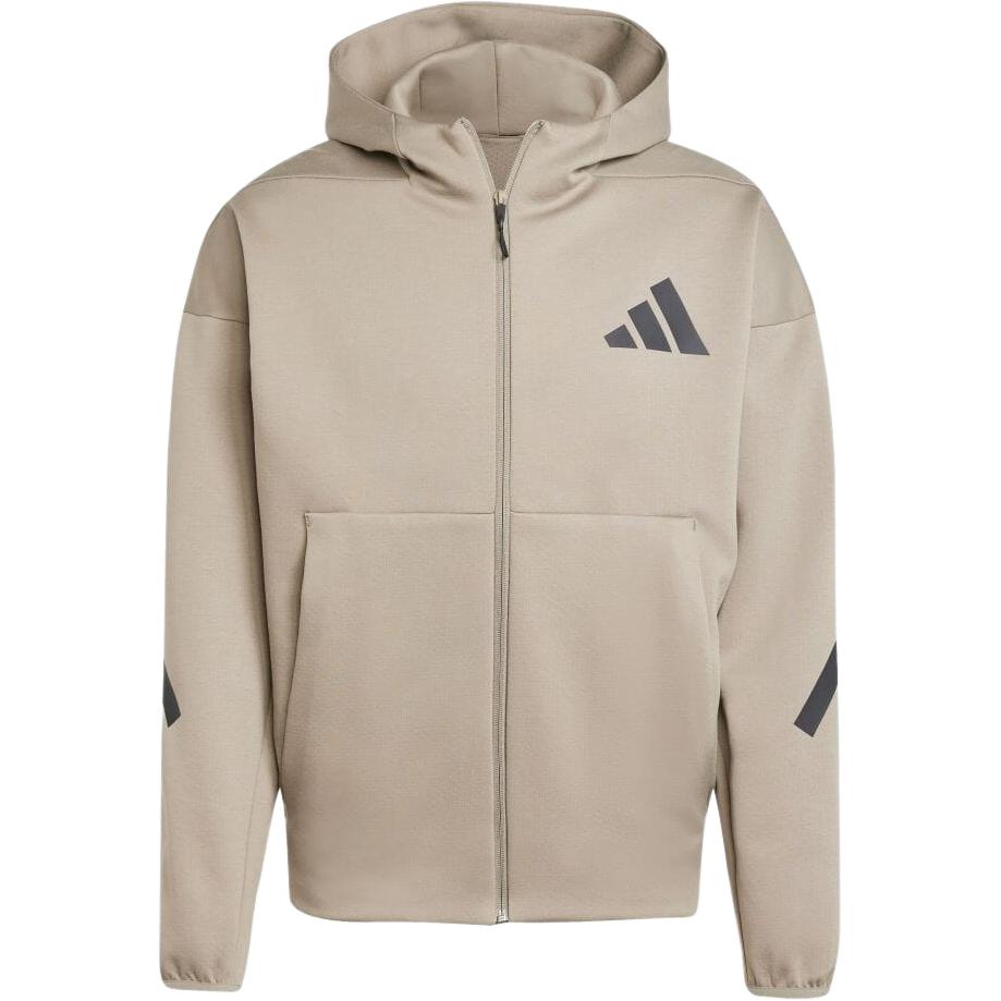 adidas Full Zip Clay Hoodie - Comfortable Long Sleeve Jacket JD9600