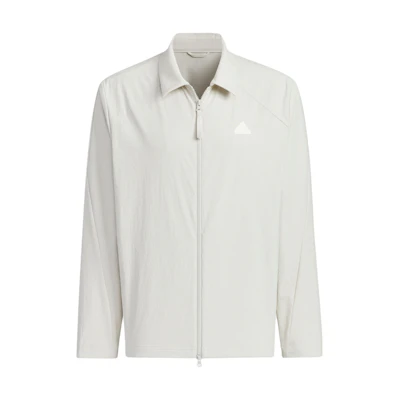 adidas Fustl Jkt11 Logo Casual Collar Jacket - Talc Color JE3889