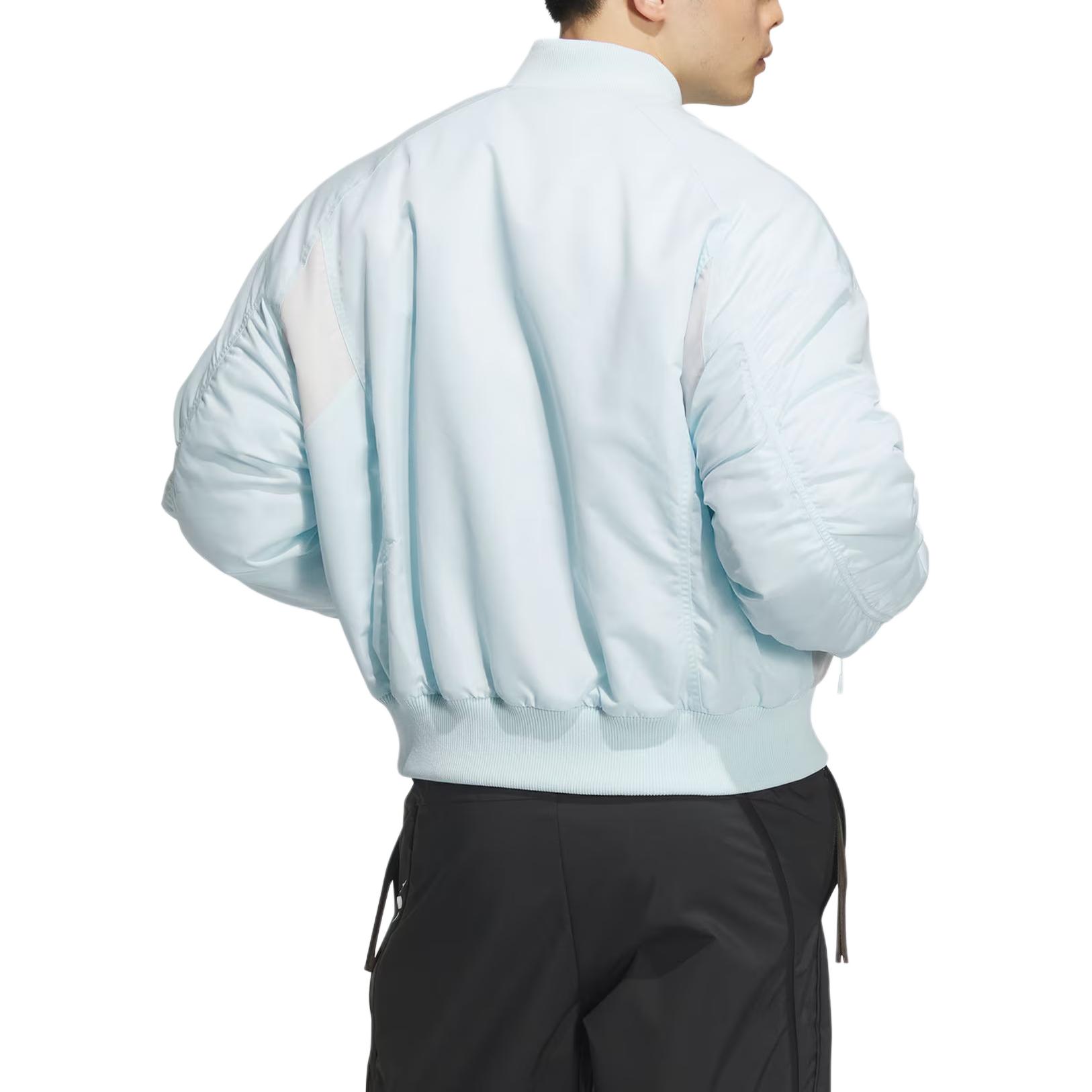 adidas FUSTL Padded Jacket  Blue Casual Warm Sportswear JN4146 圖 5