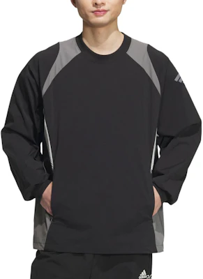 アディダス フットサル レトロスウェットシャツ ルーズフィット ブラック/ダークグレー 長袖 JI8744 Lookbook アディダス フットサル レトロスウェットシャツ ルーズフィット ブラック/ダークグレー 長袖 JI8744