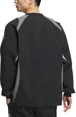 アディダス フットサル レトロスウェットシャツ ルーズフィット ブラック/ダークグレー 長袖 JI8744 Shop アディダス フットサル レトロスウェットシャツ ルーズフィット ブラック/ダークグレー 長袖 JI8744