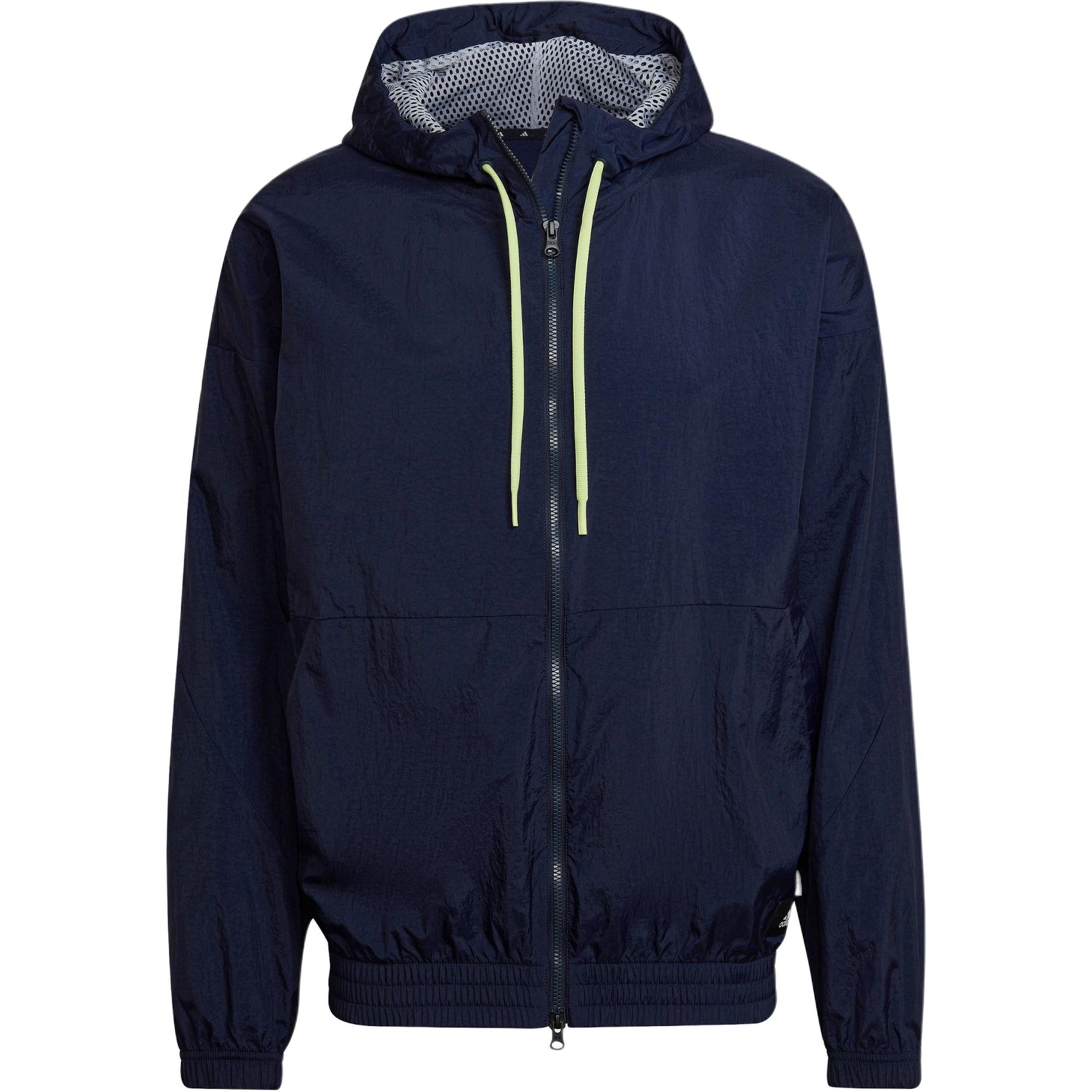 adidas Future Icons Hoodie Jacket in Legend Ink Blue - Casual & Comfortable HF4853