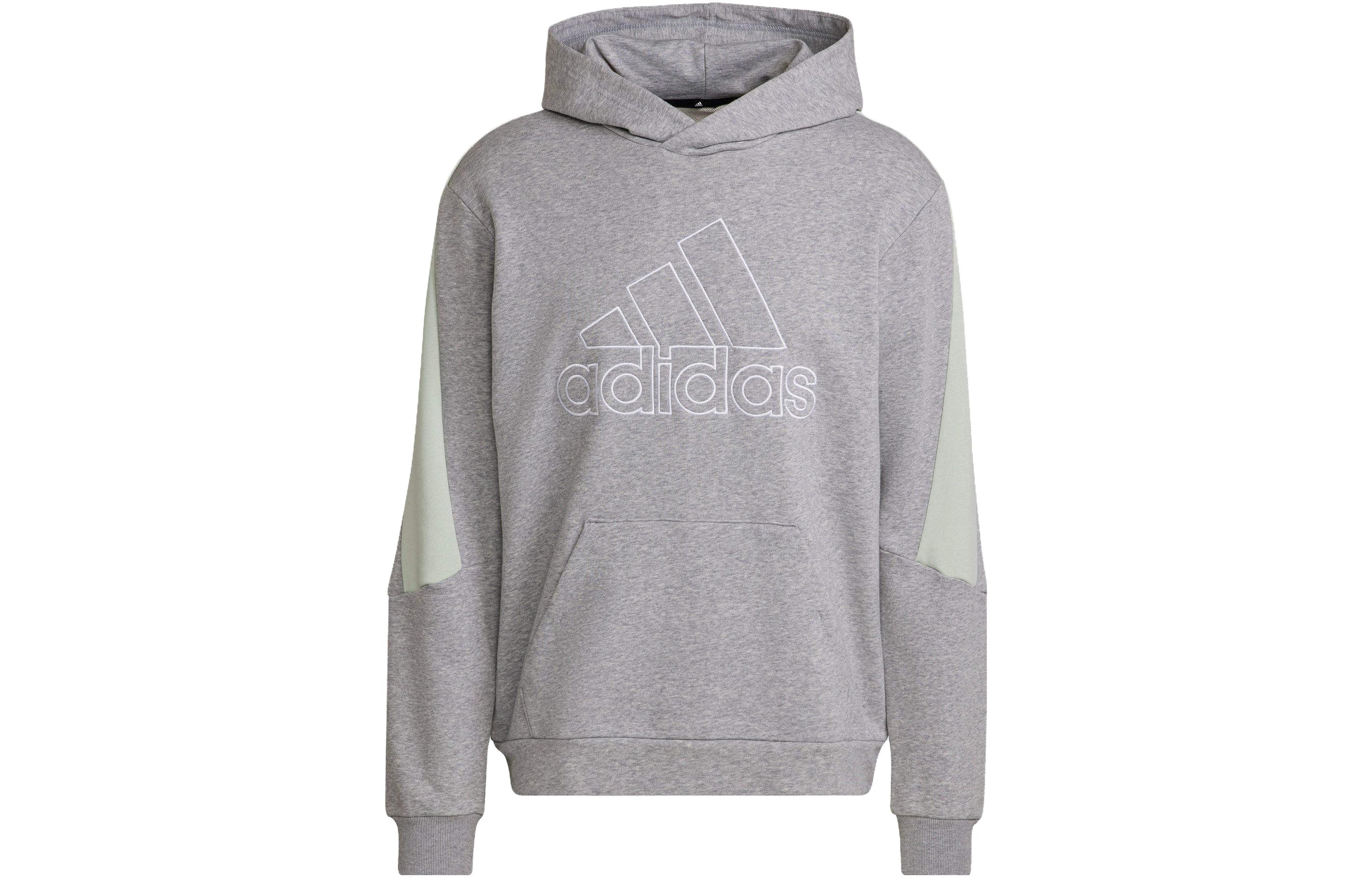 adidas Future Icons Letter Logo Colorblock Hoodie Long Sleeve HC5863