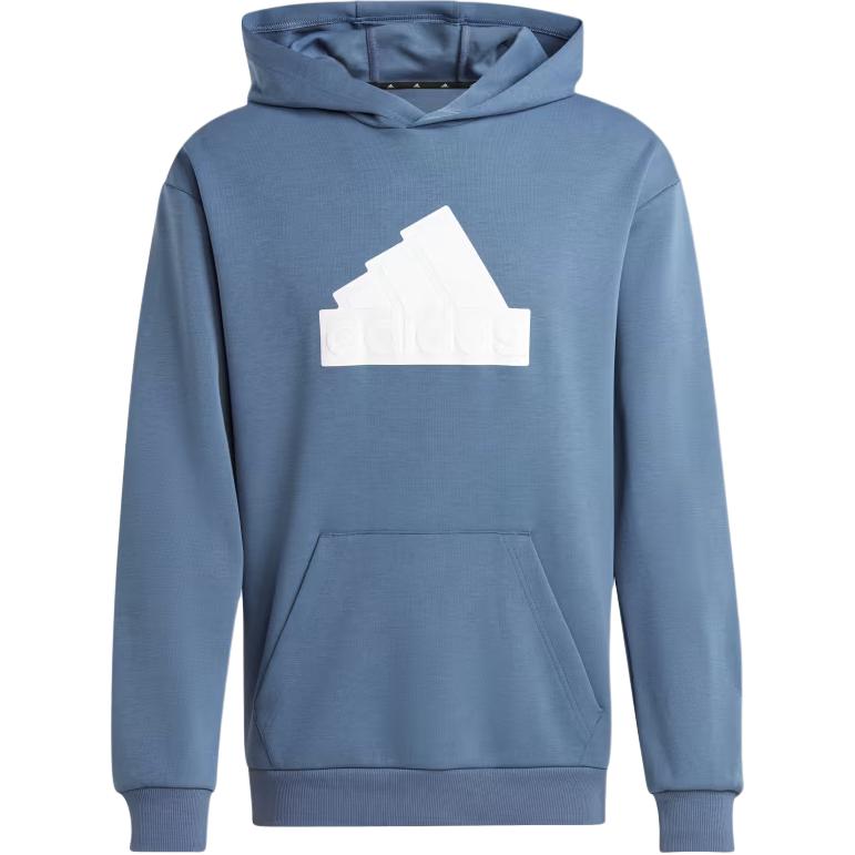 adidas Future Icons Soft Hoodie Navy Blue Sweatshirt IR9186