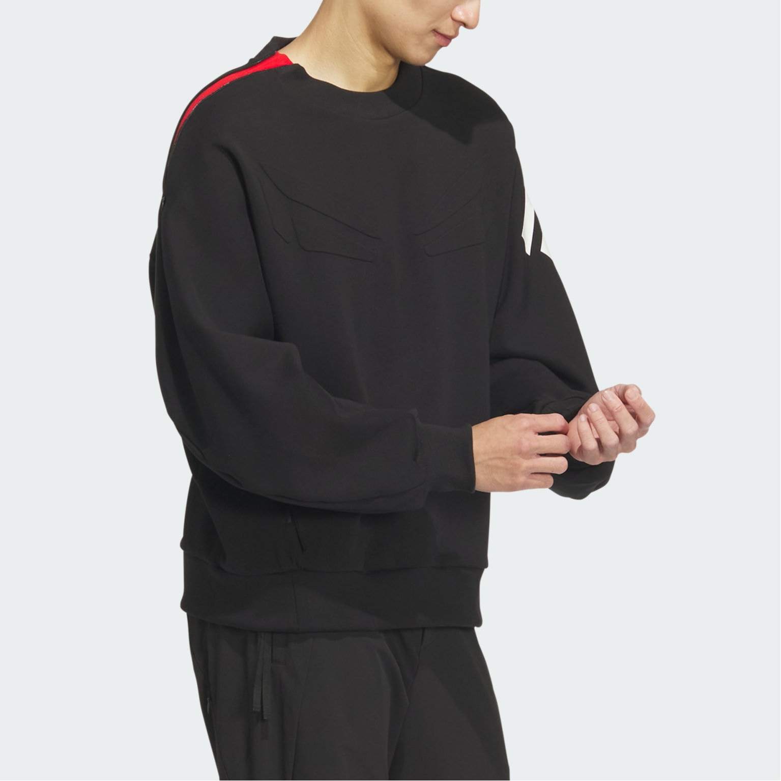 Purchase adidas Future Style PRE Baju Lengan Panjang Logo Hitam JN3467