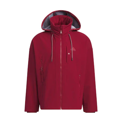 adidas Future Style Reflective Line Colorblock Hoodie Jacket Men Maroon Red IM9060