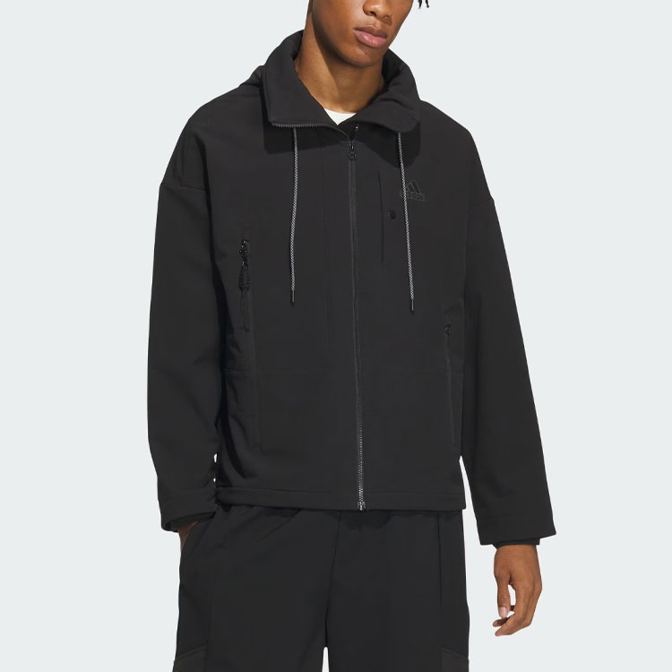 adidas Future Style Reflective Line Colorblock Hooded Jacket Black IM9059 圖 3