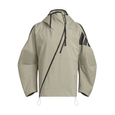adidas Future Style Relaxed Fit Tan Zip Hoodie Jacket for Men. JN3425