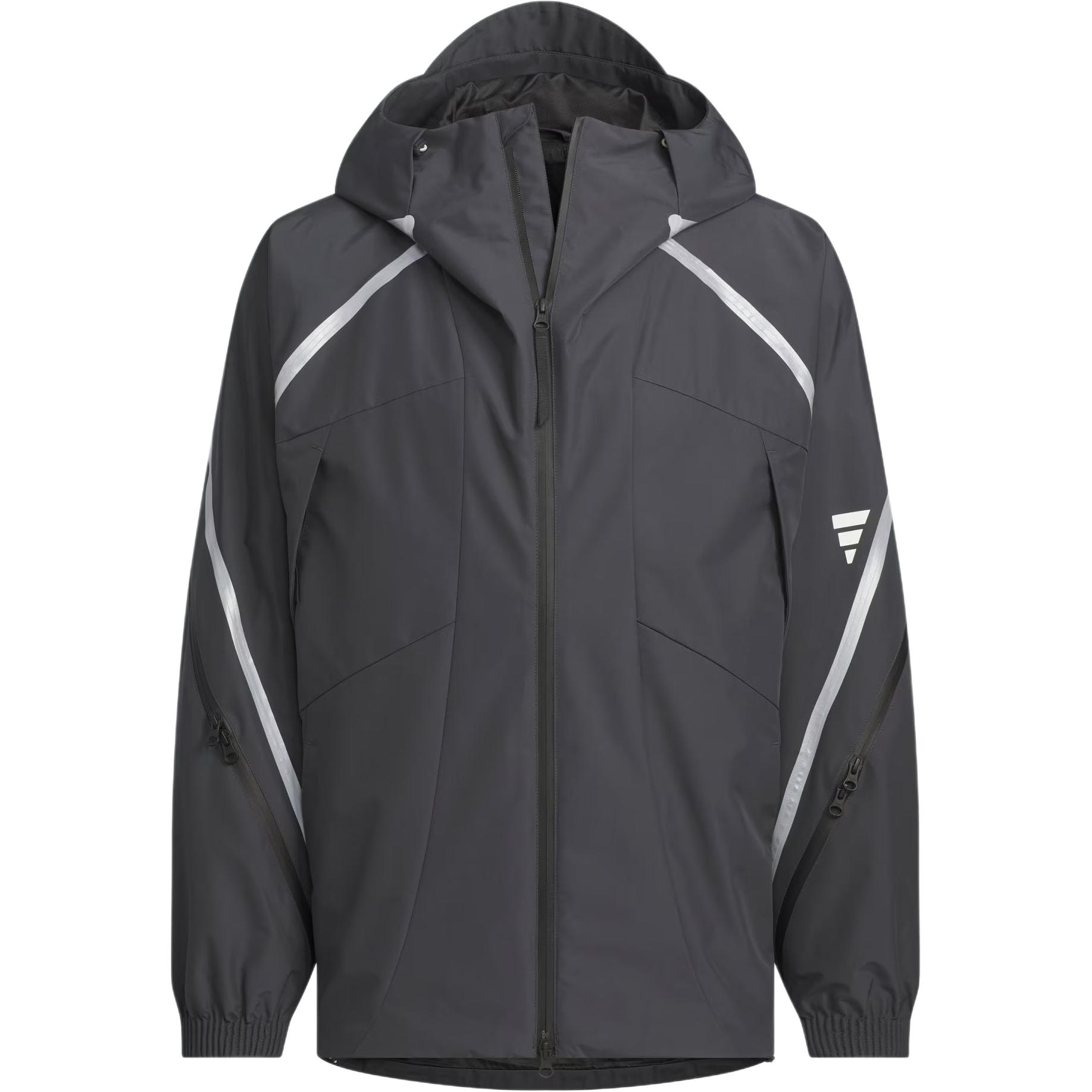 Order adidas Future Style 防潑水運動外套 碳黑色 休閒穿搭 JM6170