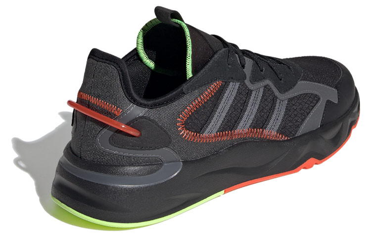 Shop アディダス  フューチャーフロー "ブラックレッド蛍光" FX9148