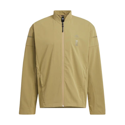 adidas FW22 Chest Logo Zip-Up Track Jacket Brown () HM5171