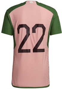 adidas FW22 日本客場 NIGO 球員粉色T恤 - 世界盃2022 男女復古球衣 HS5759 Lookbook adidas FW22 日本客場 NIGO 球員粉色T恤 - 世界盃2022 男女復古球衣 HS5759