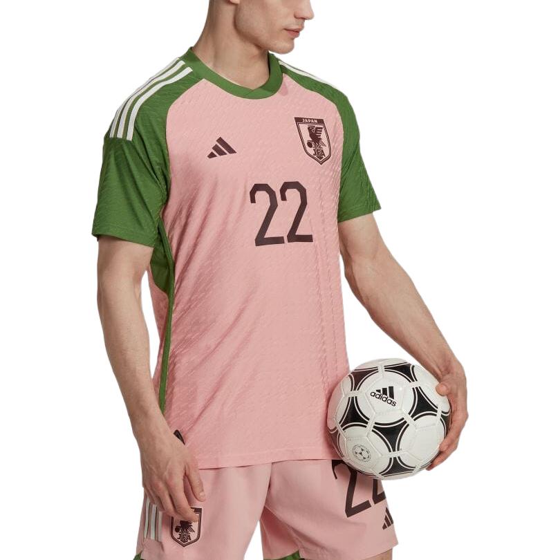Details for adidas FW22 Jepun Away NIGO Tee Pink - Baju Retro Piala Dunia 2022 Uniseks HS5759