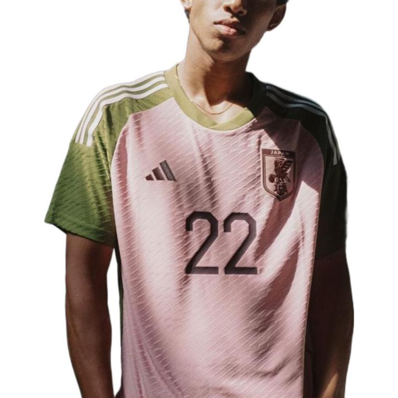 Cheap adidas FW22 Jepun Away NIGO Tee Pink - Baju Retro Piala Dunia 2022 Uniseks HS5759