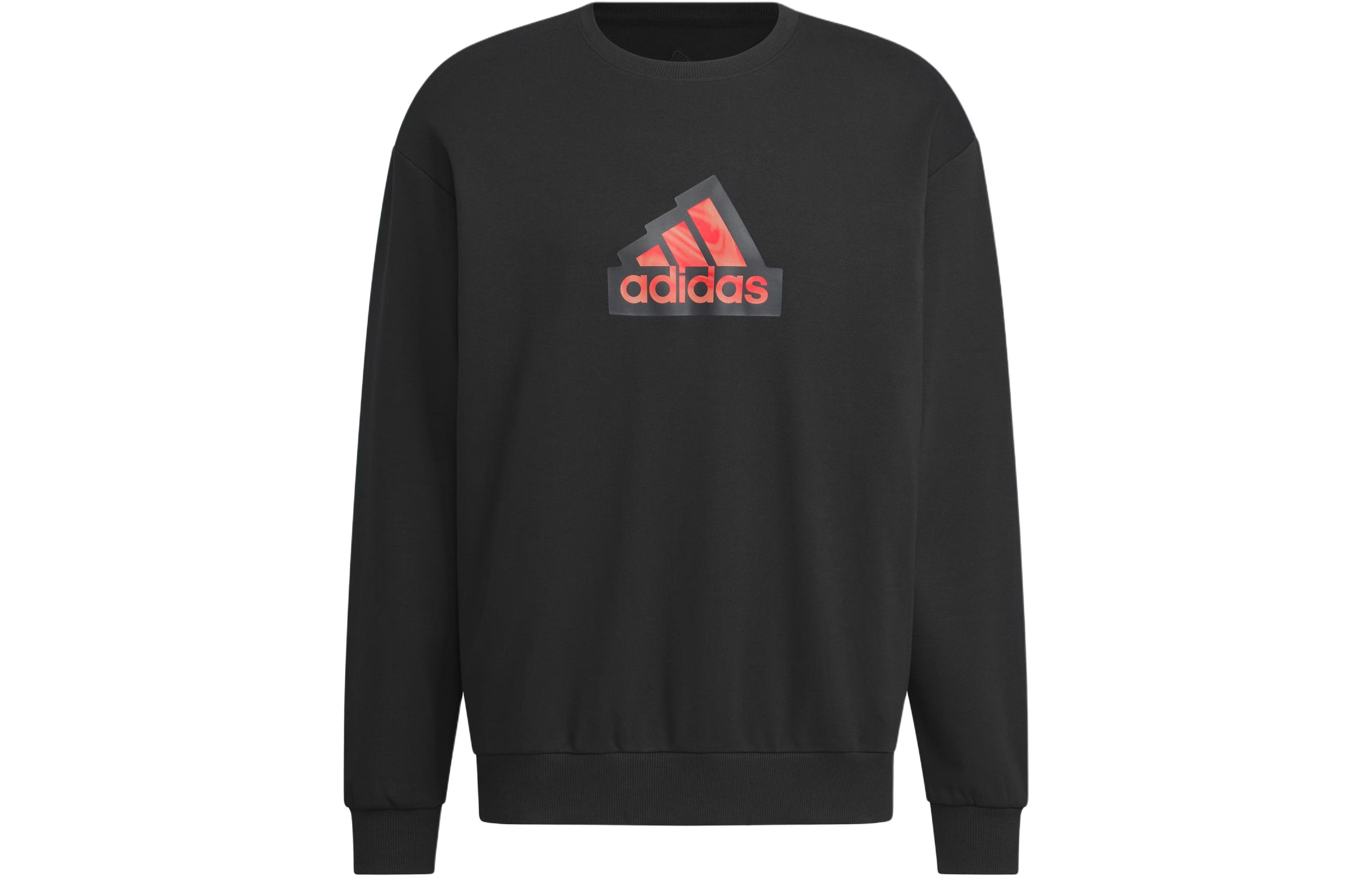 adidas FW23 CNY Dragon Logo Embroidered Crewneck Sweatshirt Black () IT3989