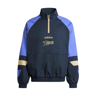 adidas FW24 BMW Berlin Marathon 2024 Aurora Ink Retro Logo Jacket JF0843