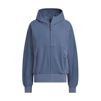 adidas FW24 FUSTL P Hoodie Ink Blue Casual Comfortable Jacket JM6153
