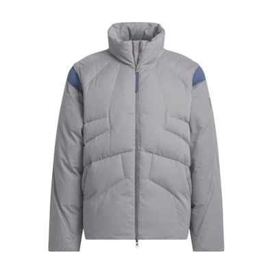 adidas FW24 FUSTL Series DJK MID Detachable Logo Puffer Jacket Men Grey JM6174