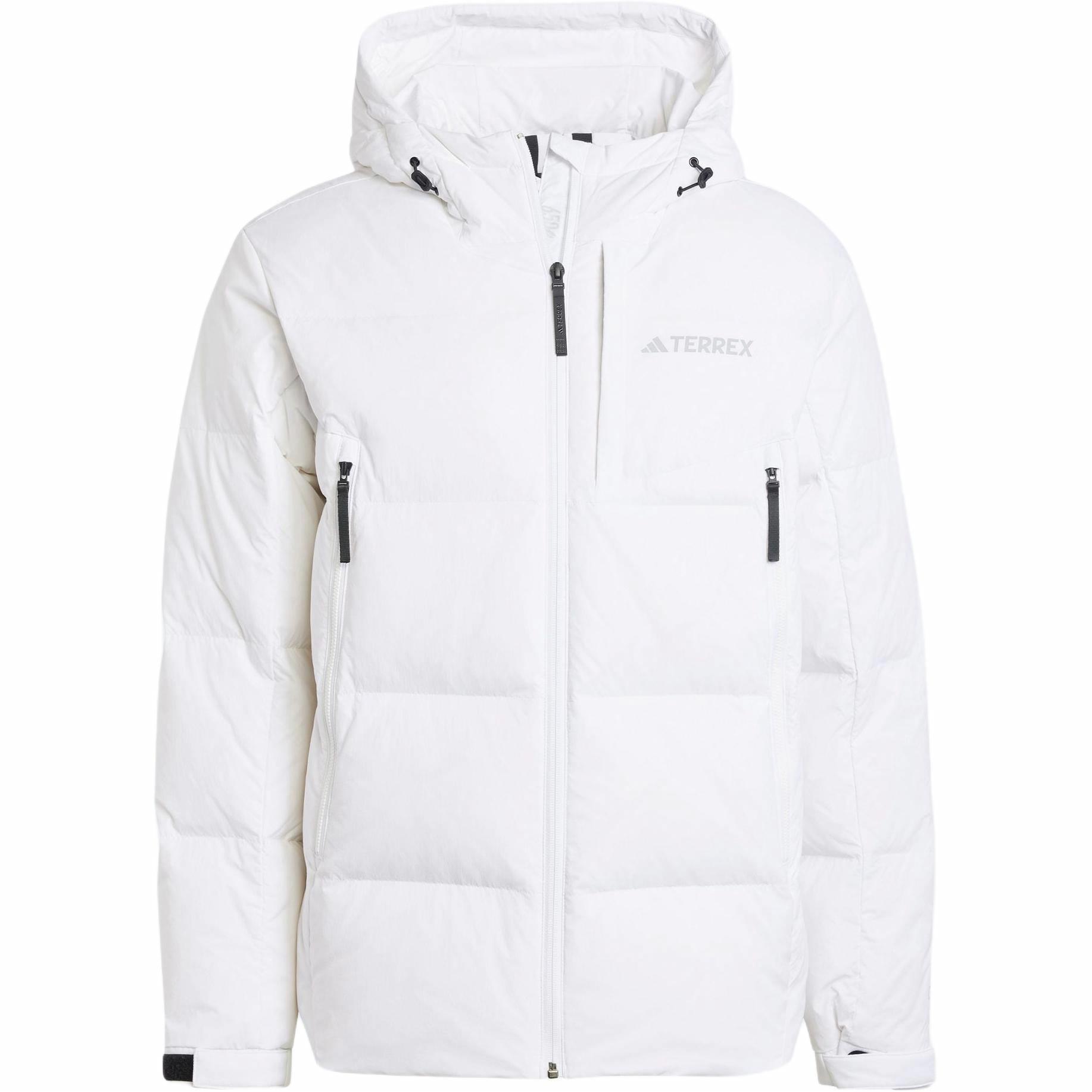 Order Chaqueta adidas FW24 XPLORIC de Plumas Blanca - Outdoor Casual, Cálida y Cortaviento IX5622