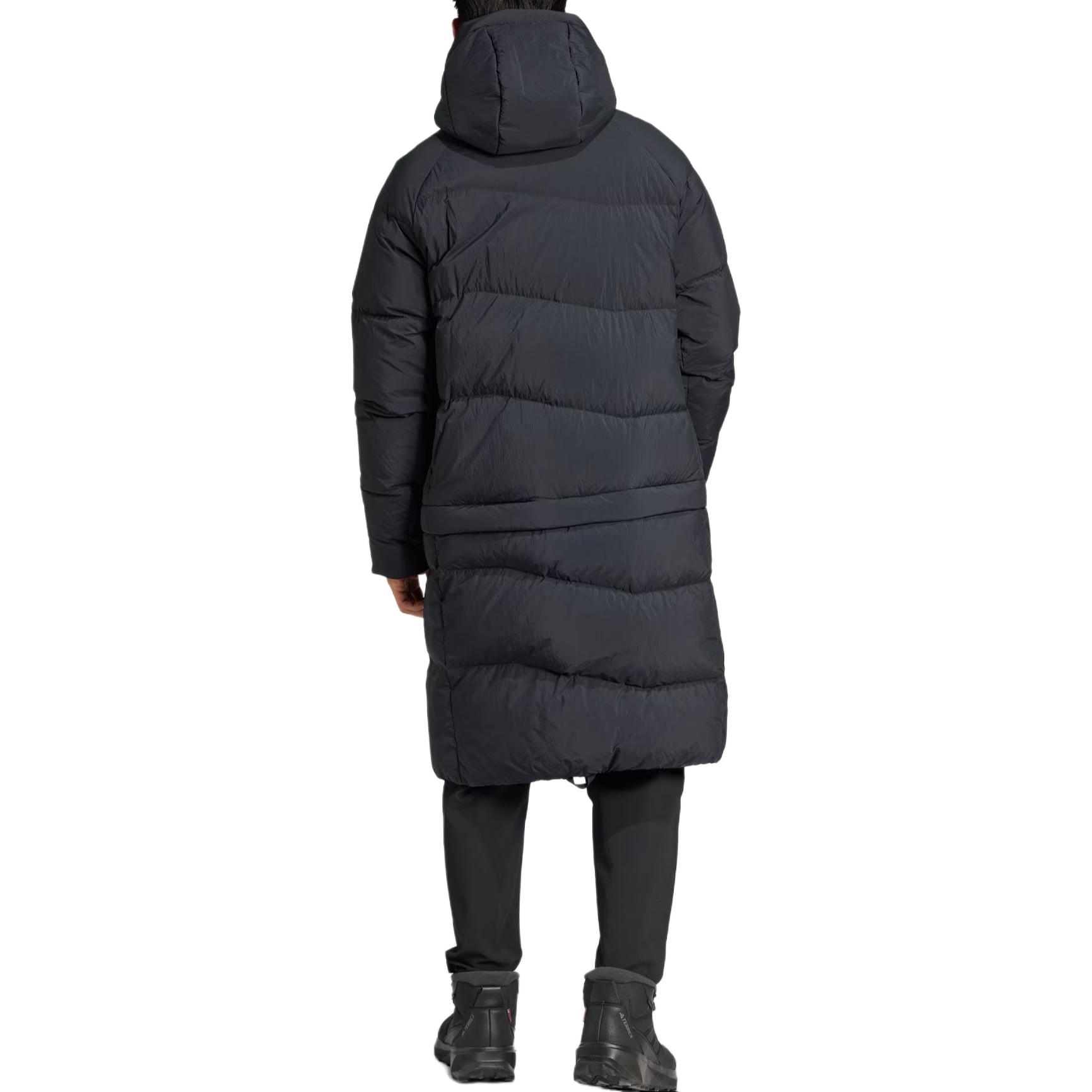 Purchase 아디다스 FW24 XPLORIC WIND.RDY 다운 재킷 블랙 - 따뜻한 경량 후드 JI8302