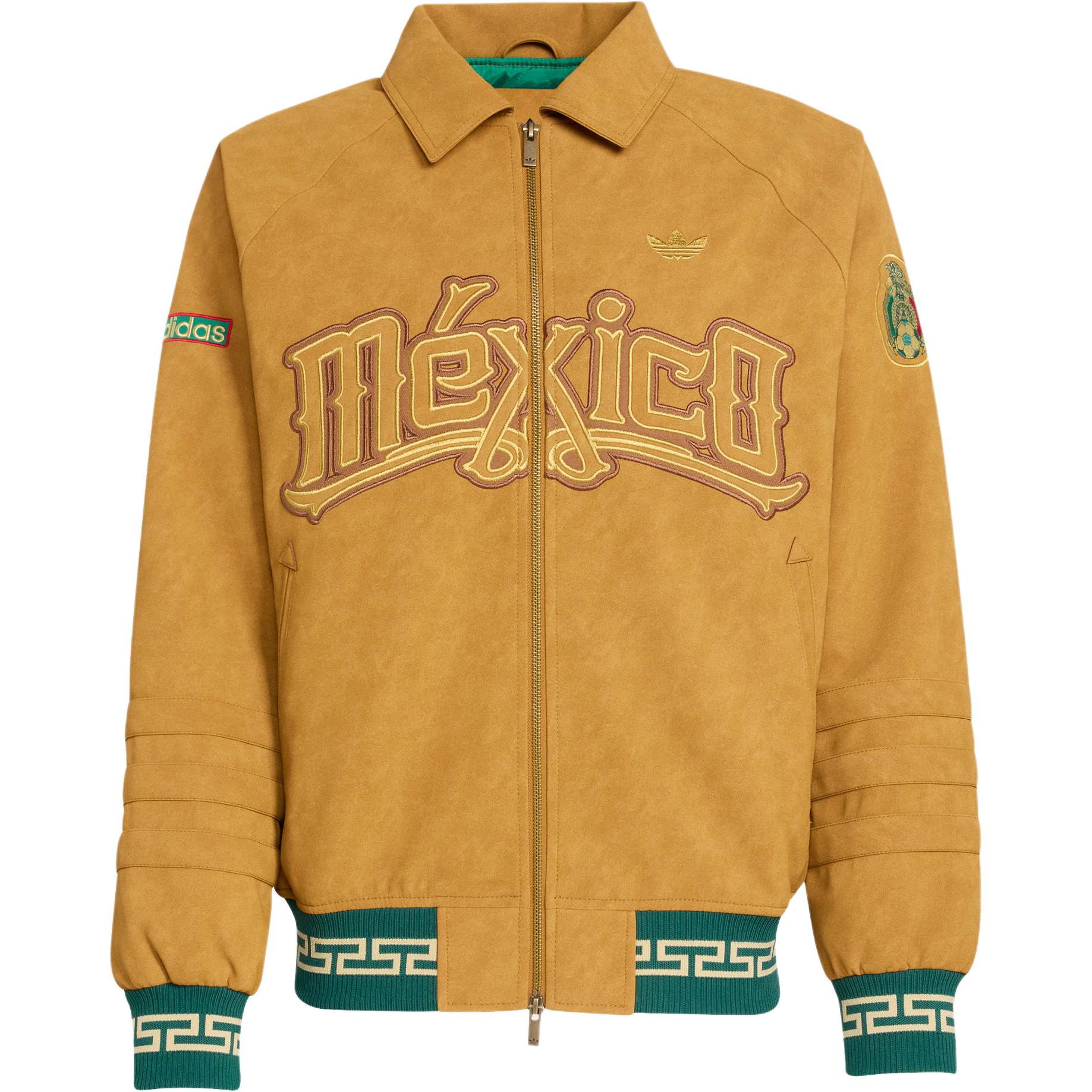 adidas FW25 FIFA World Cup 2026 Mexico Federation Jacket Warm Cotton Coat HY5062