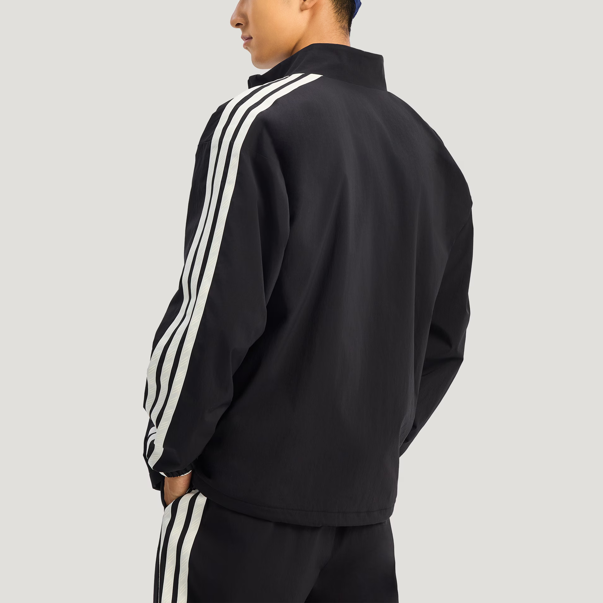 Purchase adidas FW25 ST 3ST WV Water-Resistant Fleece-Lined Striped Jacket -  KR2517