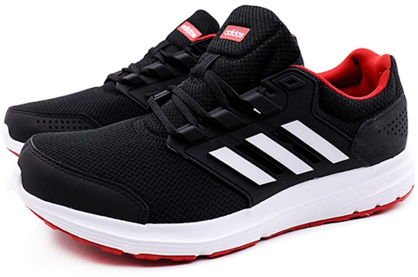 adidas GALAXY 4 Kasut Hitam/Putih/Merah B44622 Lookbook adidas GALAXY 4 Kasut Hitam/Putih/Merah B44622