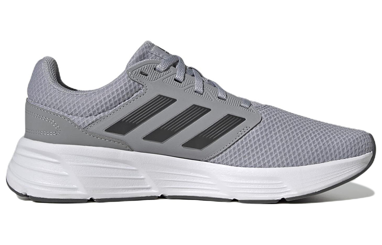 Lookbook adidas Galaxy 6 Shoes 'Halo Silver Carbon Cloud White' GW4140