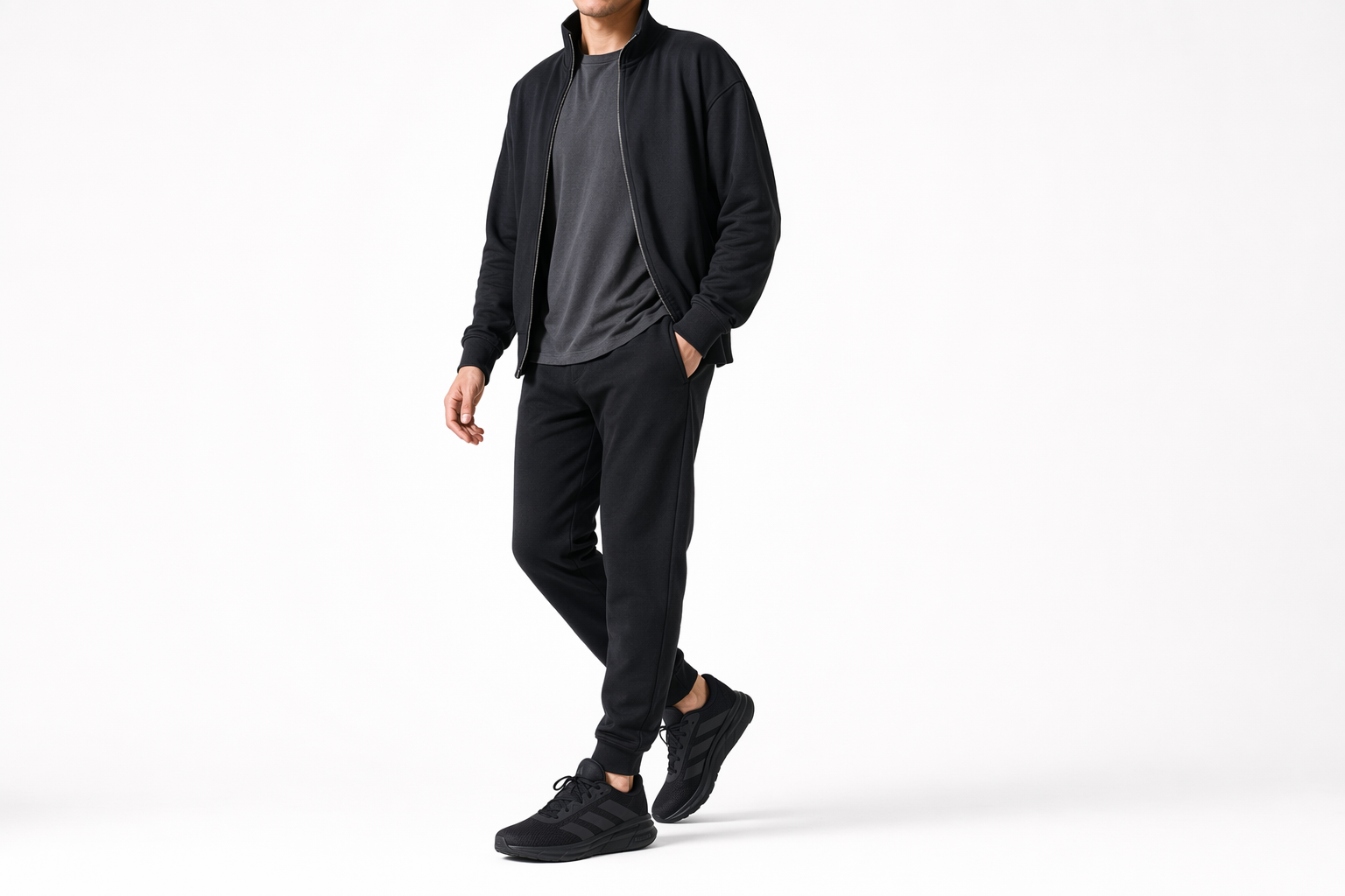 Order adidas Galaxy 7 'Triple Black' ID8757