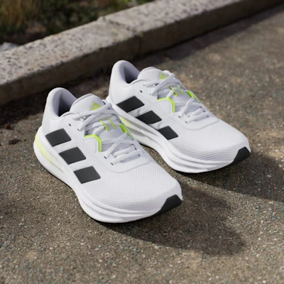 아디다스 갤럭시 7 스니커 클라우드 화이트/코어 블랙/솔라 슬라임 JP6600 Cheap 아디다스 갤럭시 7 스니커 클라우드 화이트/코어 블랙/솔라 슬라임 JP6600