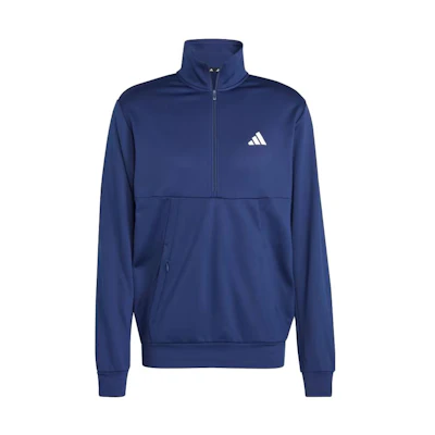 adidas Game And Go 1/4 Zip Training Jacket Navy Blue IM1772