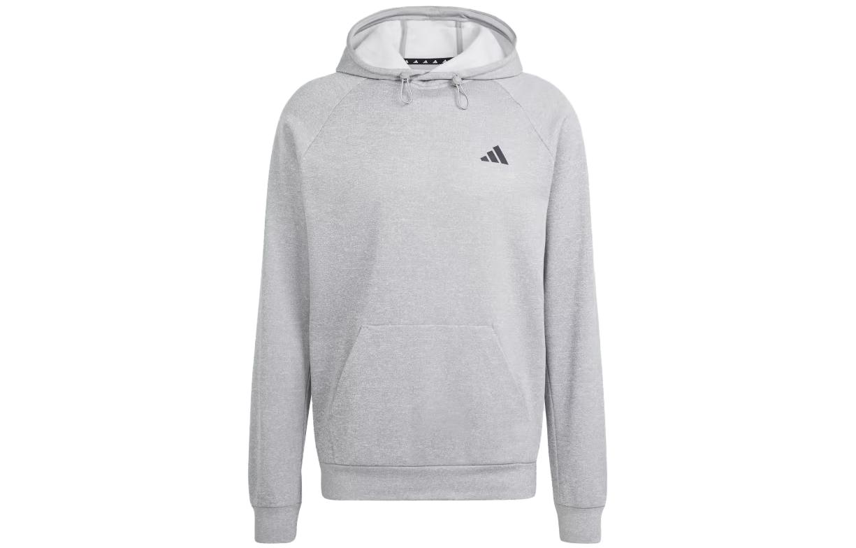 adidas Game And Go Small Logo Training Hoodie Grey Sweatshirt IM1777