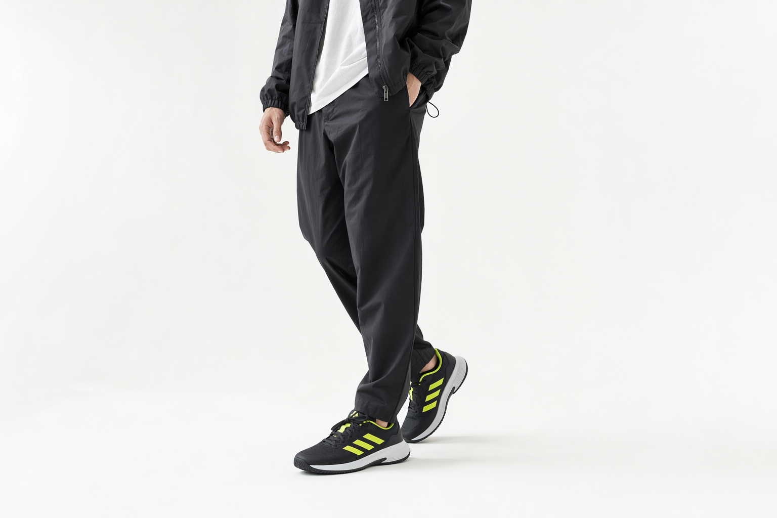 Order Adidas Game Court 2.0 Carbon/Lucid Lemon/Wolkenweiß JH9013
