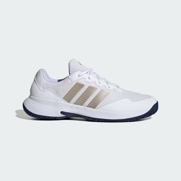adidas Game Court 2 Cloud White/Cyber Metallic/Dark Blue KI0782